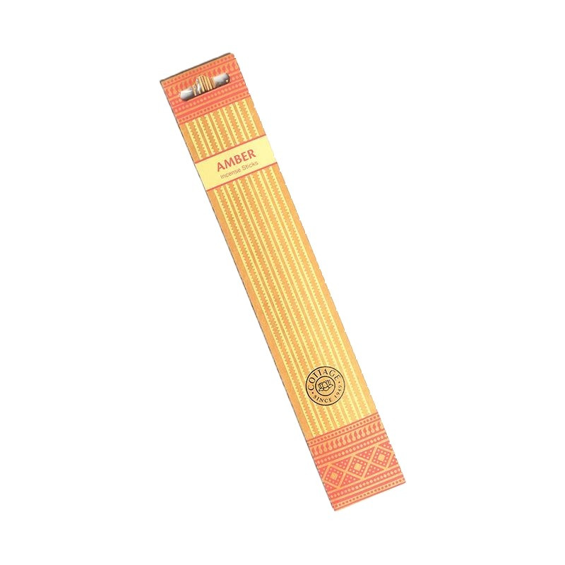 Amber - 15 Gms Flat Deluxe packet 9" Sticks