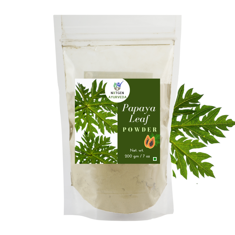 Nxtgen Ayurveda Papaya Leaf Powder- 200gms