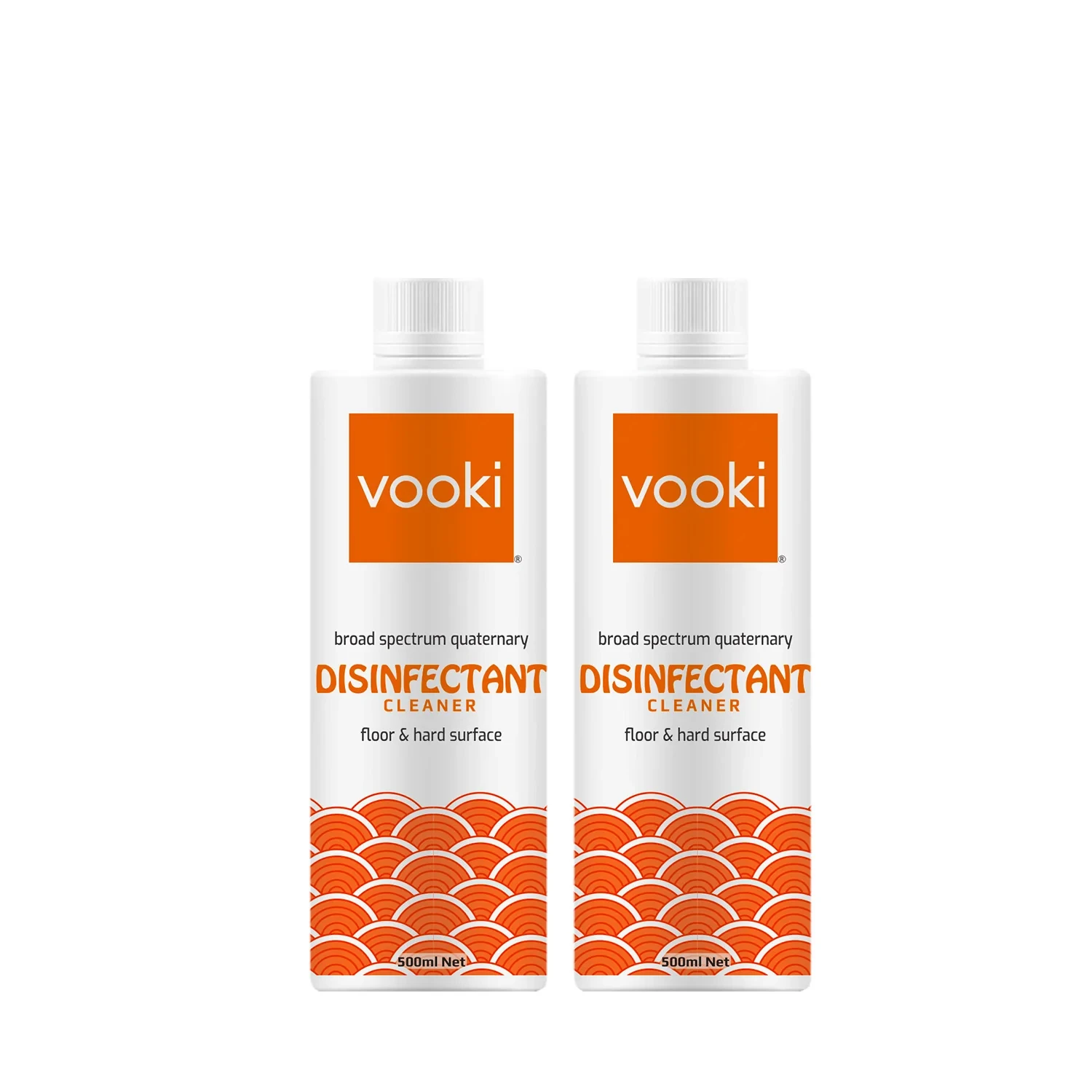Vooki Ecofriendly Disinfectant cleaner - Floor and Hard Surface - 500ml (Pack of 2)