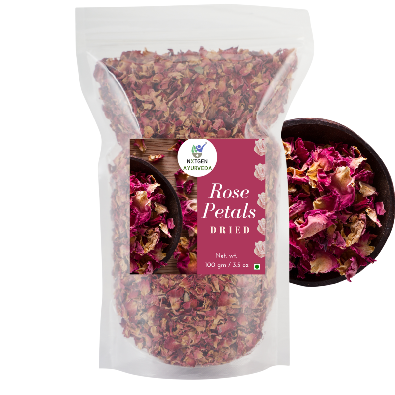Nxtgen Ayurveda Rose Petals Dried - 100 gms